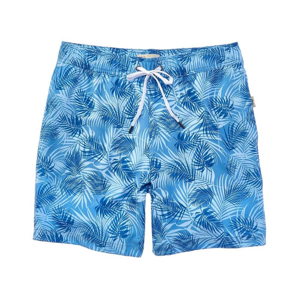 Onia Mens  Stretch Volley Swim Short, Blue